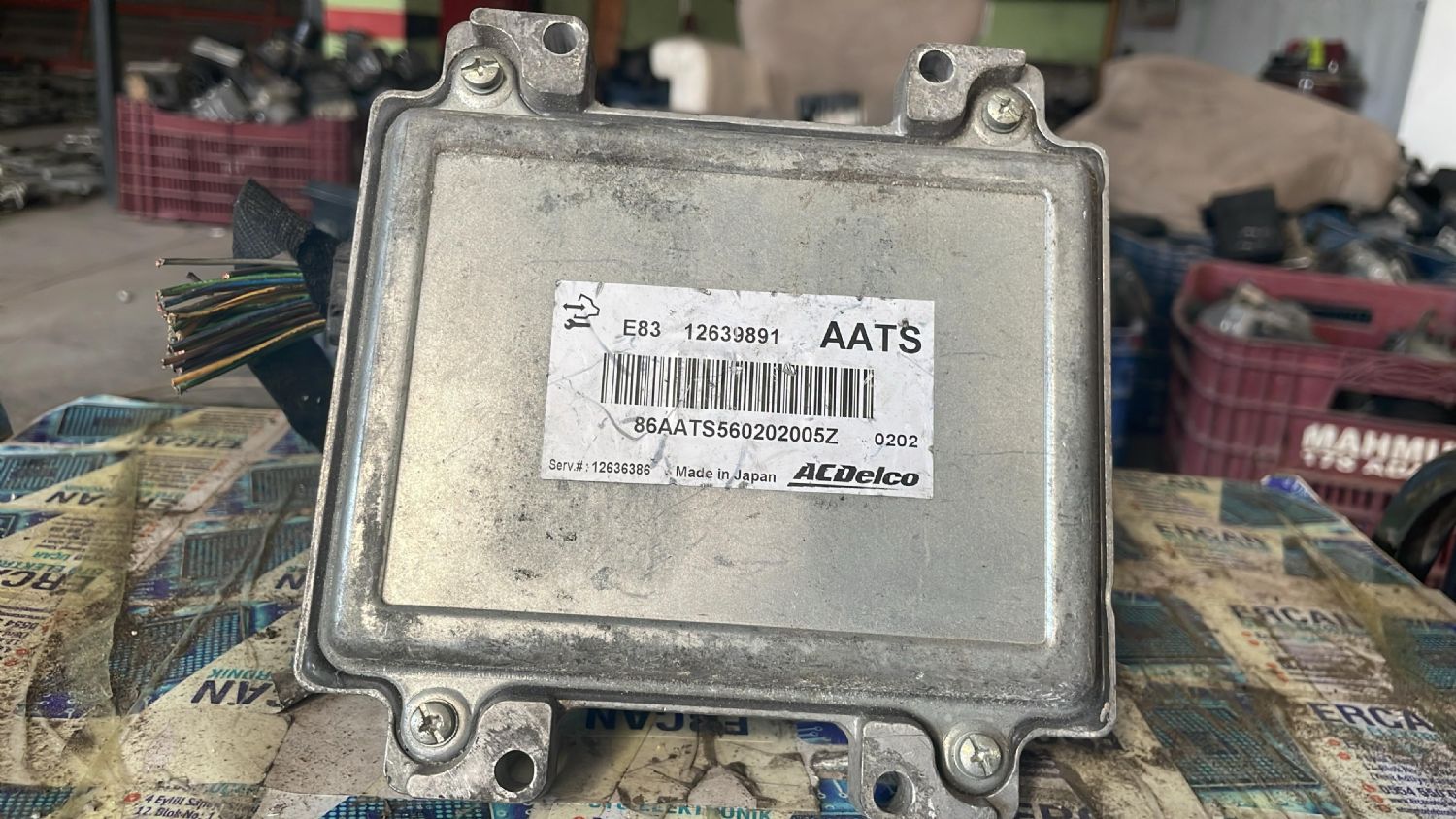 12639891 Opel Astra J Motor Beyni 